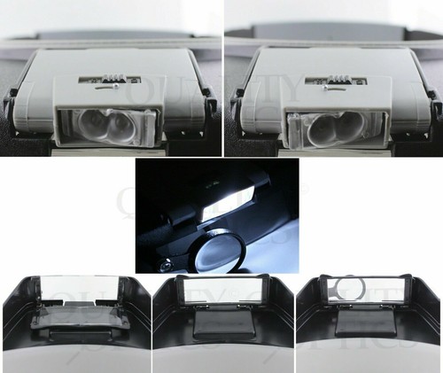 Quality Optics® USA beleuchtete verstellbare Juwelierlupe (1,5x - 8,5x) Visier - Bild 5 von 6