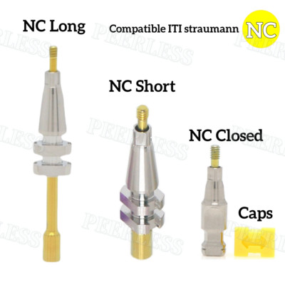 Dental Transfer Open/Closed Tray Plastic Impression Coping Fit Straumann ITI NC