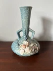 Roseville Magnolia Double Handle Vase #179-7- No Chips/Cracks- See Description