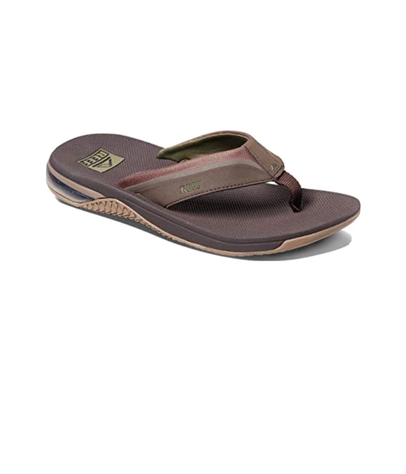 (Men's 13) Reef Men's Anchor Sandals - Browns Water Friendly & PVC Free - Image 3 of 4