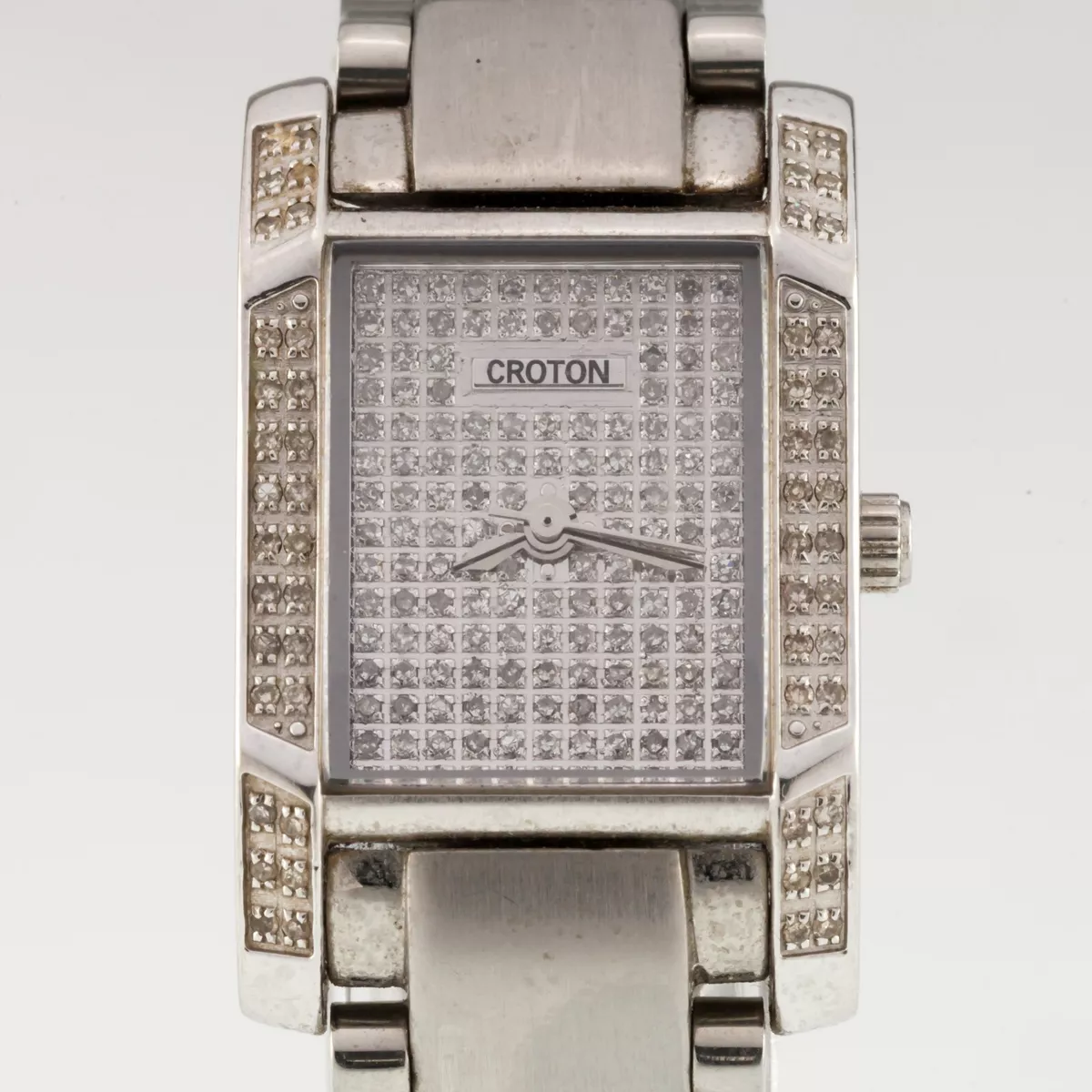 Croton diamond case best sale watch