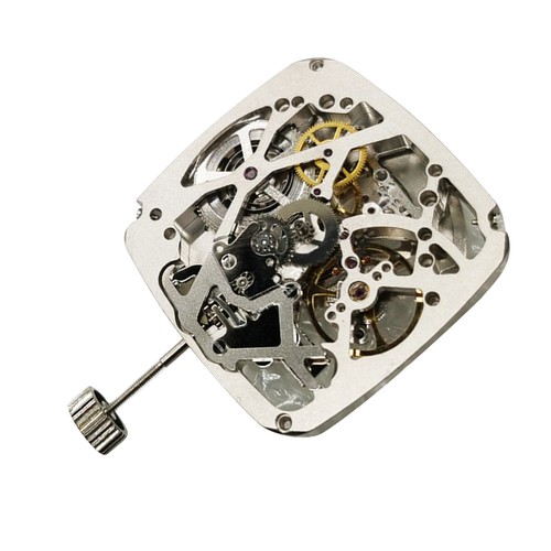 Tianjin ST25 ST2553 Hollow 3 Hands Automatic Square Mechnical Watch Movement D