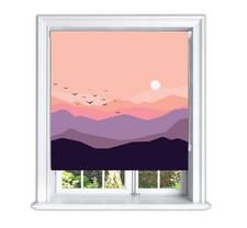 Lister Cartwright Sunset Blackout Roller Blinds Windows Blind Easy Fit