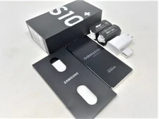New Samsung Galaxy S10+ Plus Prism White SM-G975U 512GB T-Mobile AT&T Unlocked