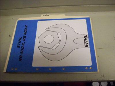 1105) Stihl Service Manual RB 400 K, RE 400 K | eBay
