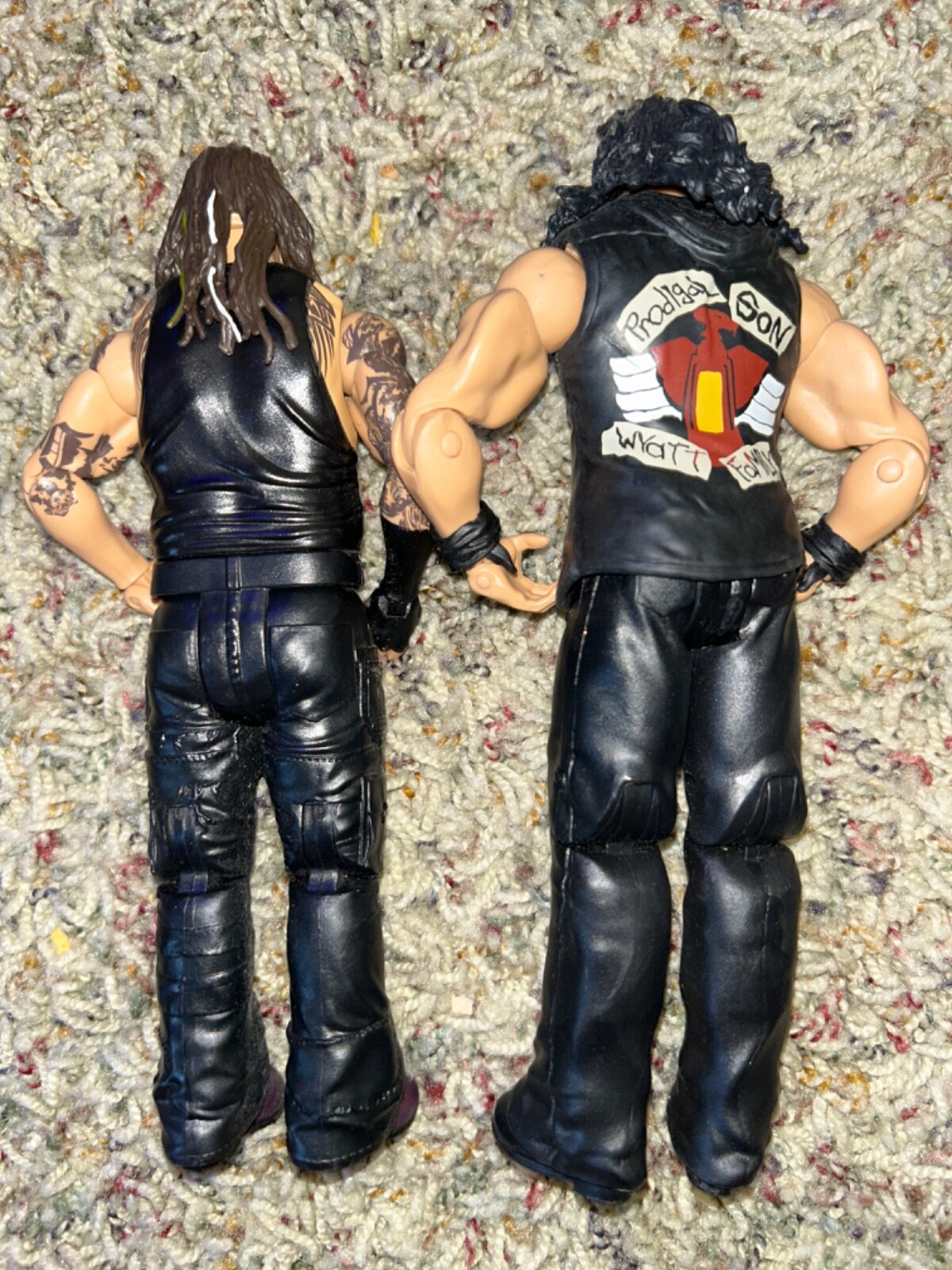 WWE USED Bray Wyatt & Luke Harper Mattel Basic Action Figure Wrestling
