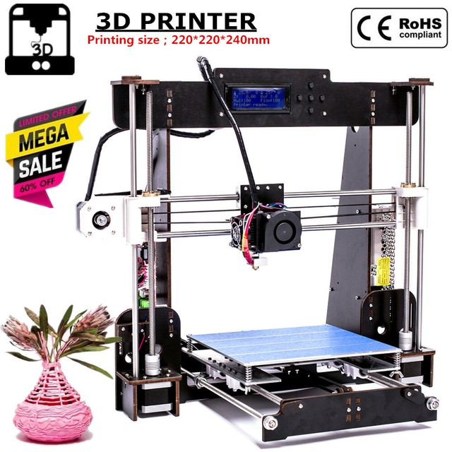 A8 Desktop 3d Printer Prusa I3 DIY Kit for sale eBay