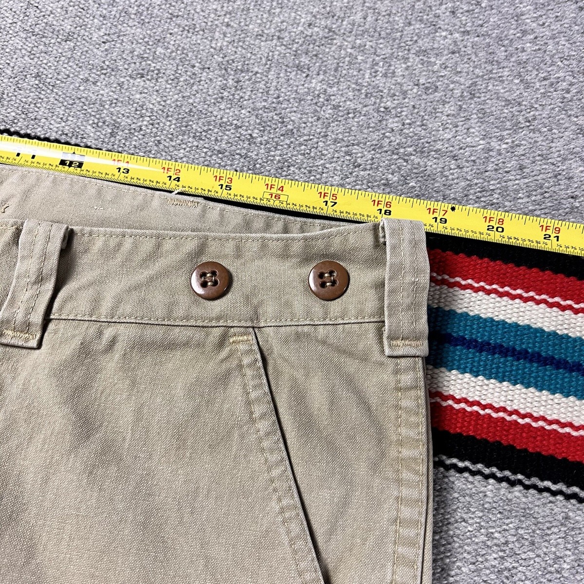 美品　古着　90's FILSON チノパン　34インチ　タロンジップ Vintage 90s CC Filson Lot 79 Tin cloth Cotton Work Pants Mens