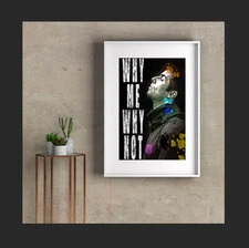 A4 LIAM GALLAGHER WHY ME WHY NOT ART PRINT FREE POSTAGE NEW PRINTED HIGH QUALITY