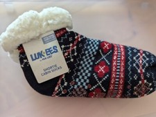 Muk Luks Women  s Shortie Cabin Socks  6-10 NWT