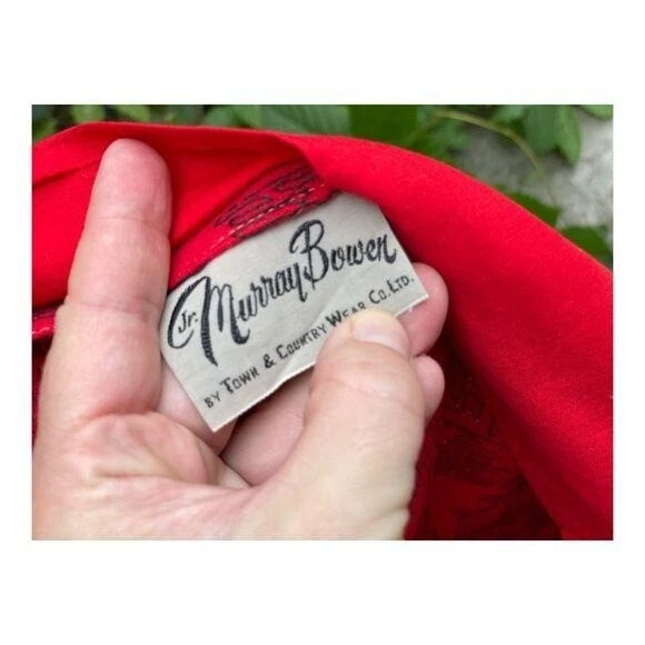 Vestido de fiesta midi de cóctel de lana para hombre loco de los años 50 talla S Foto 3 de 4