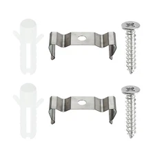 20 Set T8 Clips for LED INTEGRATED LIGHTING Fluorescent Tube Light Fixture Clamp