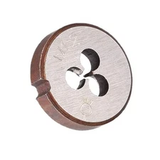 Utoolmart M1.2 X 0.25 Metric Round Die, Machine Thread Right Hand Threading Die,