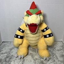 Build-A-Bear BOWSER 15 King Koopa Nintendo Super Mario Bros 2018 Plush No Sound