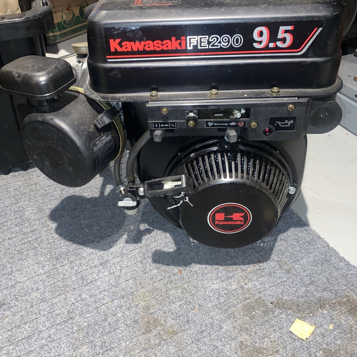 Kawasaki Vintage Nos FE290 OHV horizontal Shaft Engine With 1inch