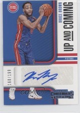 2018-19 Panini Contenders Up and Coming 160/199 Bruce Brown #UC-BRN Auto 0ll