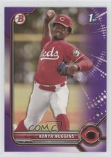2022 Bowman Draft Purple /250 Kenya Huggins #BD-140 3g3