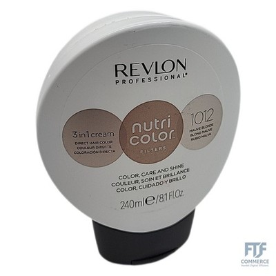 REVLON PROFESSIONAL Nutri Color FILTERS   METAL-ICE FILTERS 1012 Mauve Blonde, 2