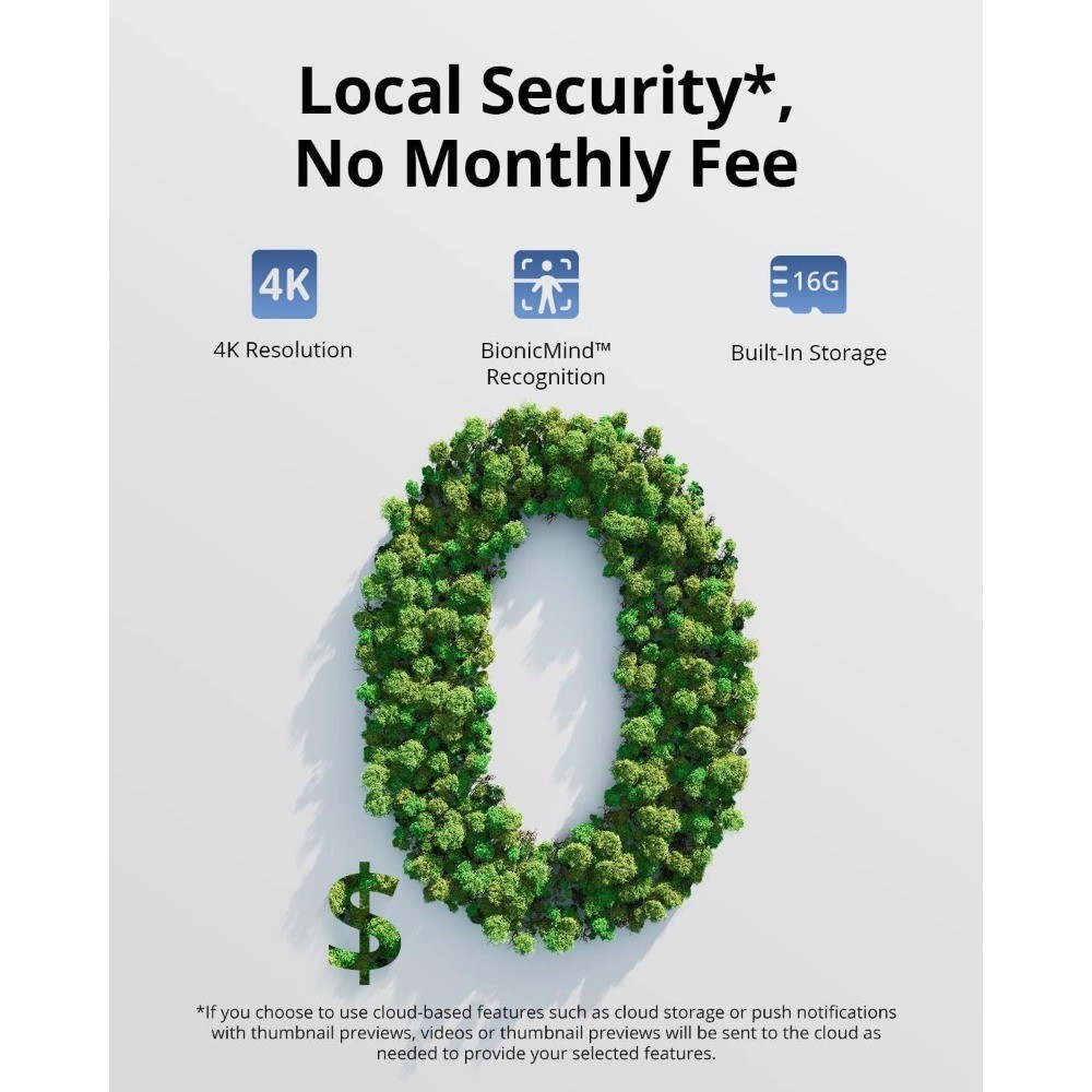 HomeBase S380 Edge Security Center Expandable Storage up to 16TB No Monthly Fee