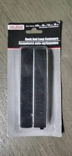 3/4" x 30" Self-Adhesive Hook and Loop Fasteners BLACK