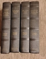 Rudyard Kipling: Lot Of Four Books Published By Doubleday Page & Co 1922 HC