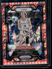 Maddy Siegrist 2024 Panini Prizm Monopoly WNBA Free Parking