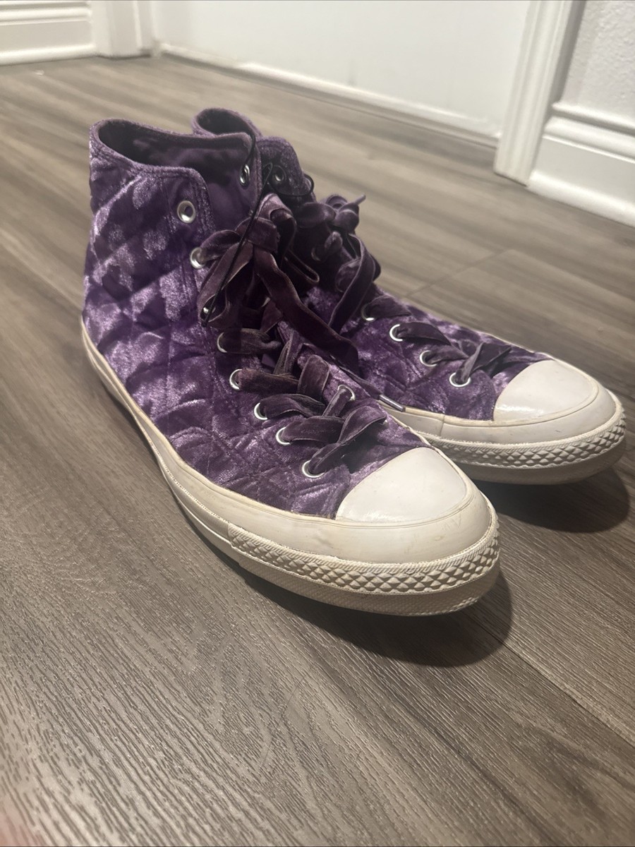 Converse Purple Velvet Golf Le Fleur Size 10.5 W 12 M Purple 