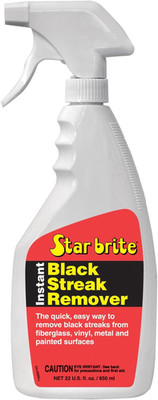 STAR BRITE Black Stain Remover Spray - Instant Black Streak Eliminator for Boats