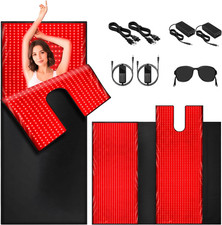 Full Body Red Light Therapy Mat - 88"x83" for Sleep  Relaxation