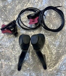 SRAM Rival AXS D1 2 x 12 speed Shifters Front Rear Pair Brake calipers & hoses