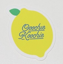 Shipping Included New and Unused Ooochie Koochie Lemon Sticker Seal Tamio Okuda