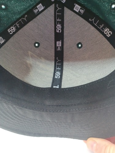 Sombrero ajustado New Era 59fifty Philadelphia Eagles. 7 3/4. - Imagen 7 de 7