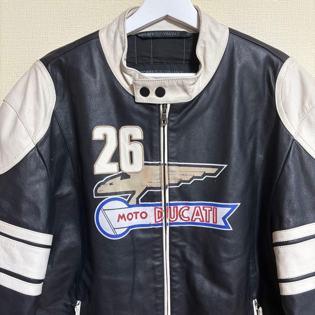 Ducati Performance Leather Jacket Rider Italy Made - image 2