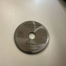 Rytan Cutting Wheel for RY100, RY256, and RY45 Machines #RY10030 NOS Locksmith