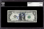 *RARE* Mike Webster Signed $1 One US Dollar Bill NFL Encapsulated Beckett BAS