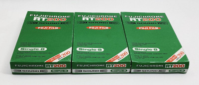 FUJI FUJICHROME RT200 Single-8 Tonfilm ASA 200 Wolfram Ablaufdatum 1980-12 Me...