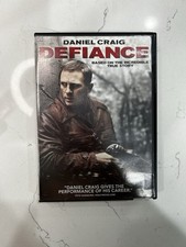 Defiance DVD Daniel Craig Based on True WWII Story Action Drama Resistance