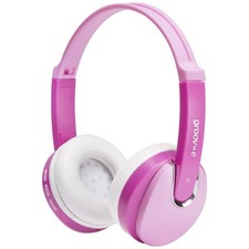 Groov-e BT590PK Kidz Wireless Bluetooth DJ Style Kopfhörer│Eingebautes Mikrofon│Pink – Bild 2