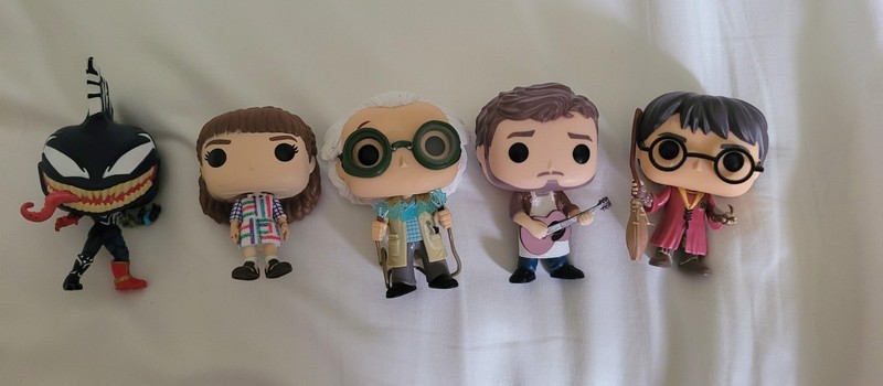 Funko Pop Lot Of 5, Stranger Things, Venom, Harry Potter