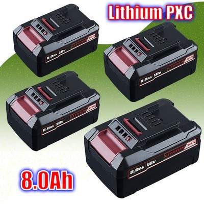 8,0Ah/5.0Ah Akku Für Einhell 18V Ersatzakku POWER X-CHANGE Lithium PXC Batterien