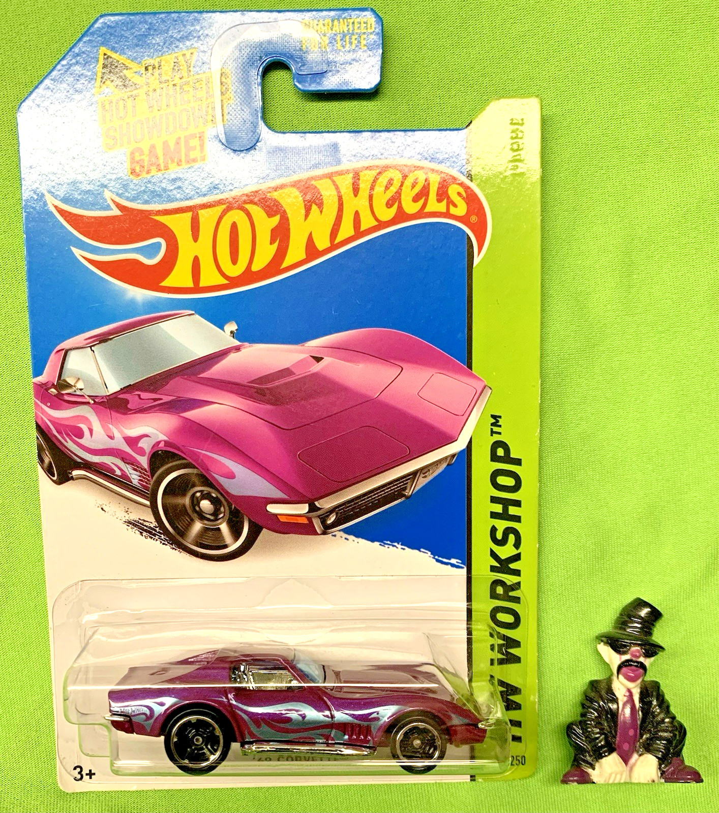 HOT WHEELS 2014::’69 CORVETTE::HW WORKSHOP HEAT FLEET 214/250👀