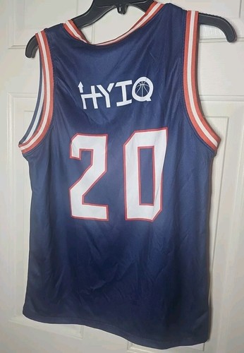 Reversible White/blue/red Jersey HY IQ Basketball #20 (C2) - Picture 5 of 5