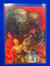 The Rebels and the Rancor 182/199 Topps Star Wars Chrome Galaxy 2024 #37