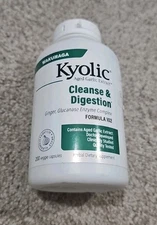 Kyolic Cleanse & Digestion Formula 102 Veg Caps *LARGER 200 Count EXP 9/26