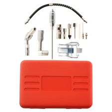 Automotive Grease Gun Accessory Kit 3000PSI Needle Adapters and Storage Case
