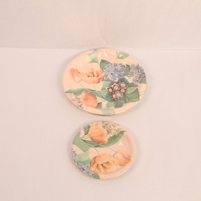 Vintage Hallmark Papierteller Menge Groß & Klein Verpackt Party Sprüche