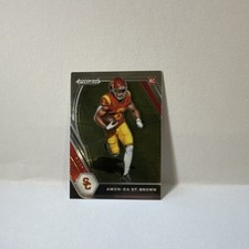Panini 2021 Prizm Draft Picks Amon-Ra St. Brown Rookie #133 Silver Prizm USC