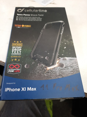 Cellularline Tetra Force iPhone 11 Pro Max Apple Schutzhülle Cover Case 