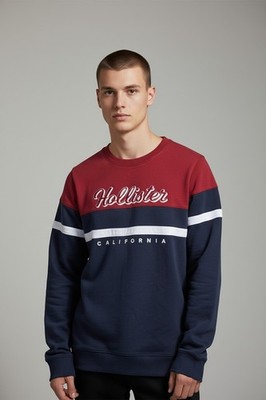 Hollister California Sweatshirt Rundhals Gr. M trägt auch eine S