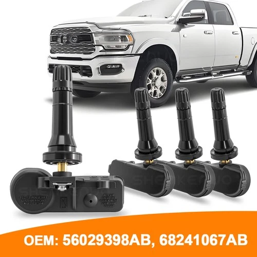 4PCS Tire Pressure Sensor TPMS OEM 56029398AB Fit for Dodge Chrysler Jeep RAM